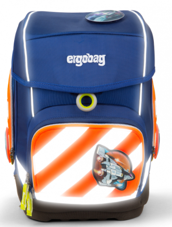 ergobag - Sicherheits Zip Set mit Reflektoren - orange