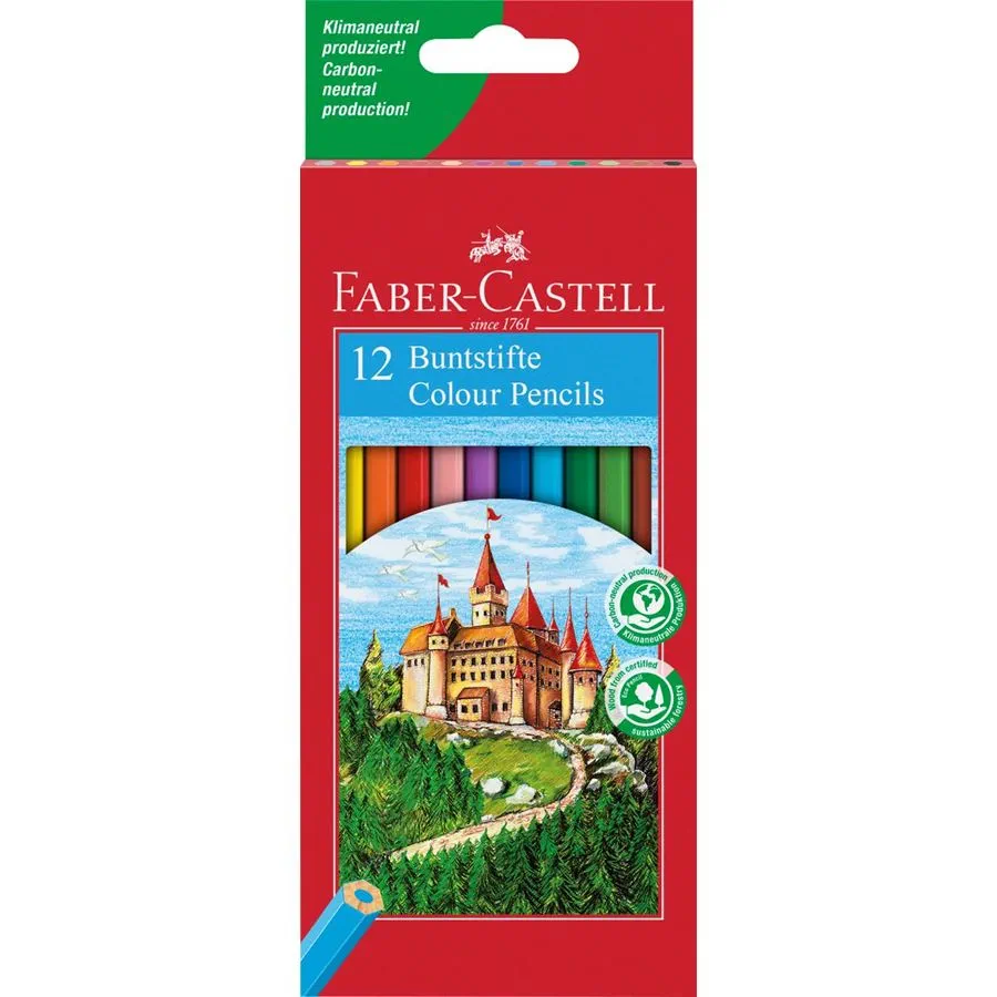 Faber-Castell - Classic Colour Buntstift - 12er Kartonetui
