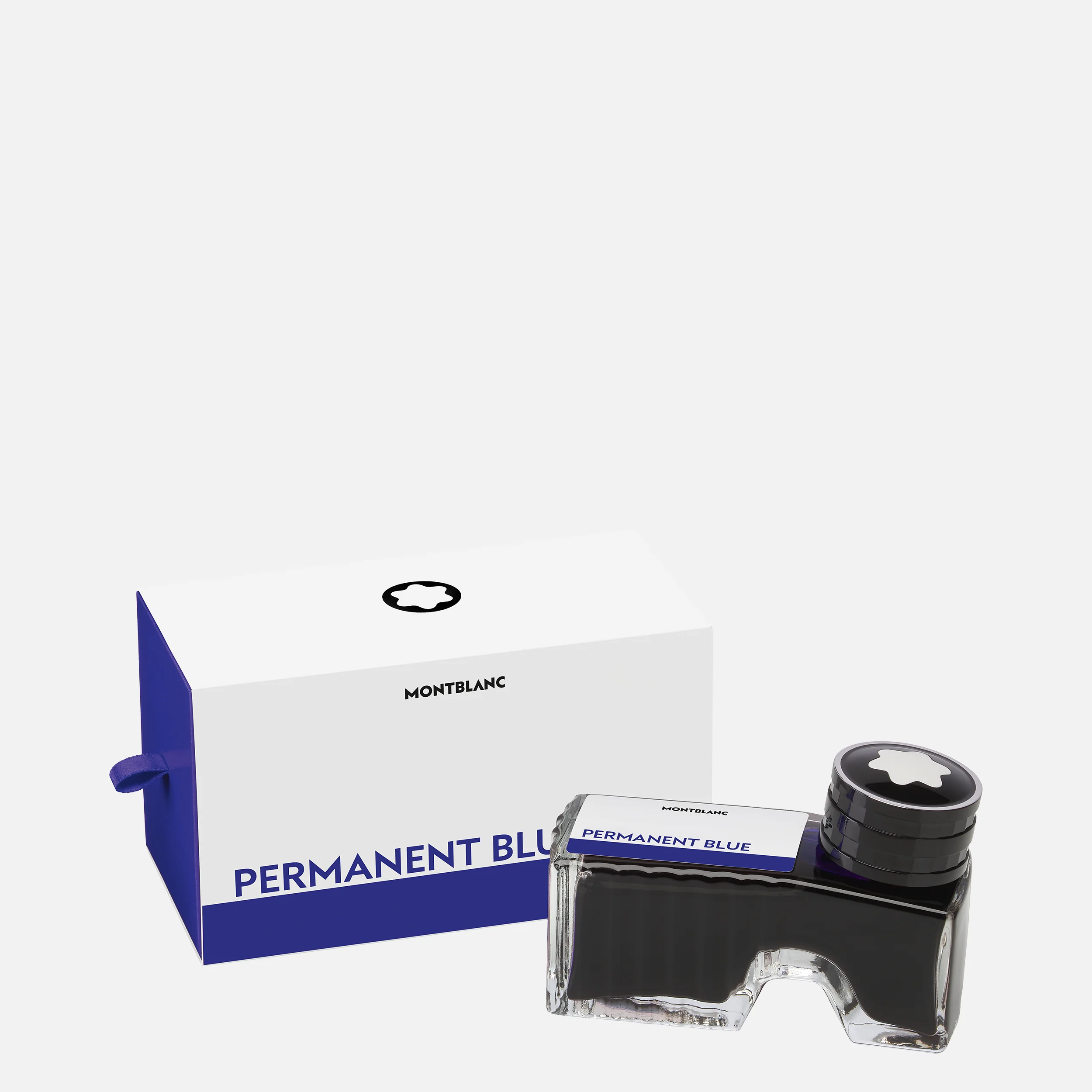 Montblanc - Tintenfass 60 ml - Permanent Blue