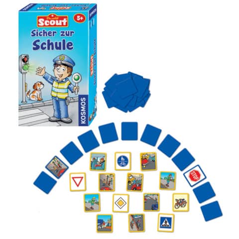 Kosmos - Scout Sicher zur Schule -Lustiges Memospiel