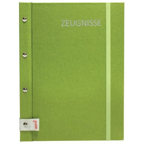 Roth - Zeugnismappe - 12 Hüllen, grün