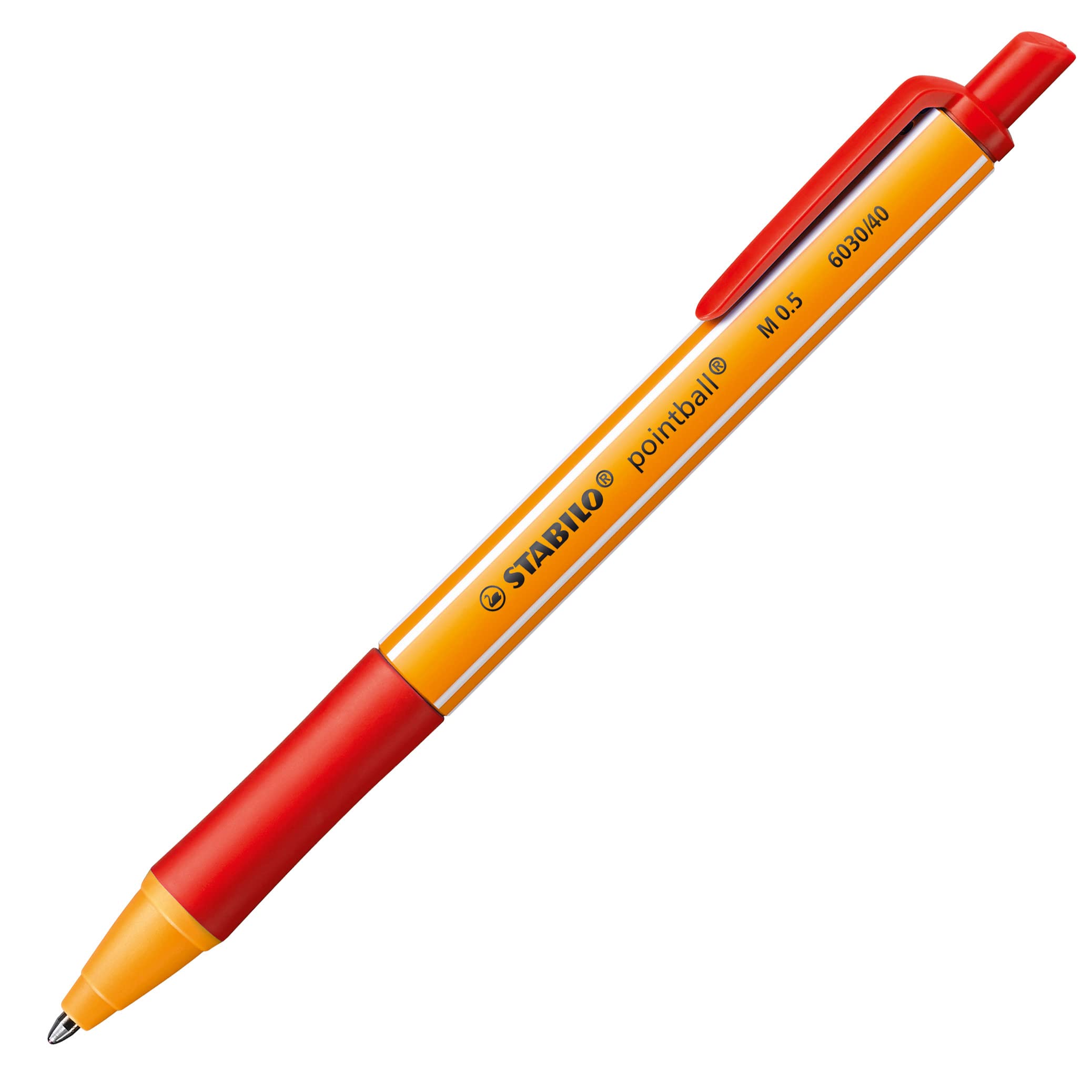 Stabilo - Kugelschreiber - pointball - 6030 - rot