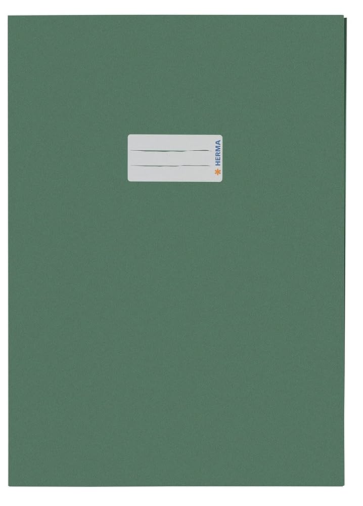 Herma - Hefthülle - Papier - Dunkelgrün - A4