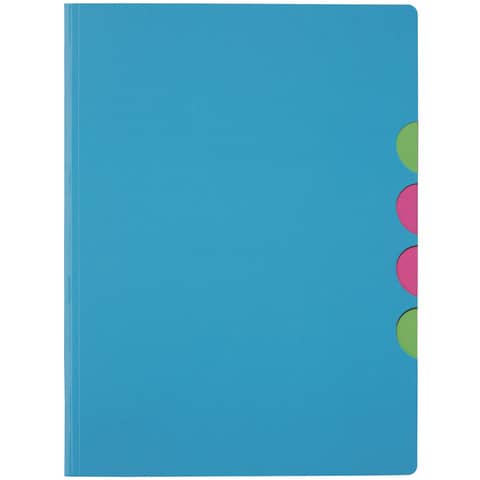 Pagna® - Ordnungsmappe Style up - A4, 5 Fächer, hellblau