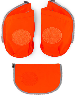 ergobag - Zip Set mit Seitentaschen - Orange 