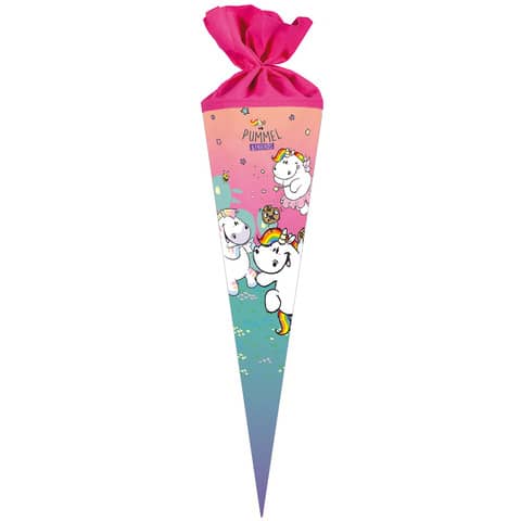 Nestler - Schultüte Pummeleinhorn & Friends - rund, 70 cm
