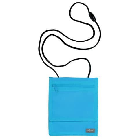 Pagna® - Brustbeutel Style up - 16 x 13 cm, hellblau