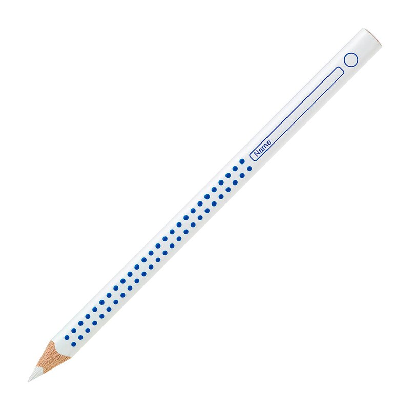 Faber-Castell - Heft-und Tafelstift Jumbo-Grip weiss
