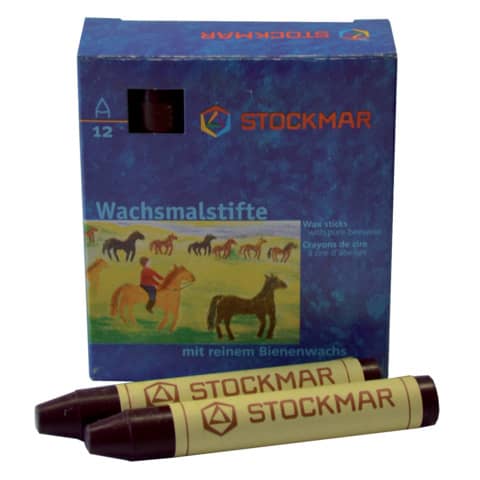 Stockmar - Wachsmalstifte - rotviolett - 12 Stifte