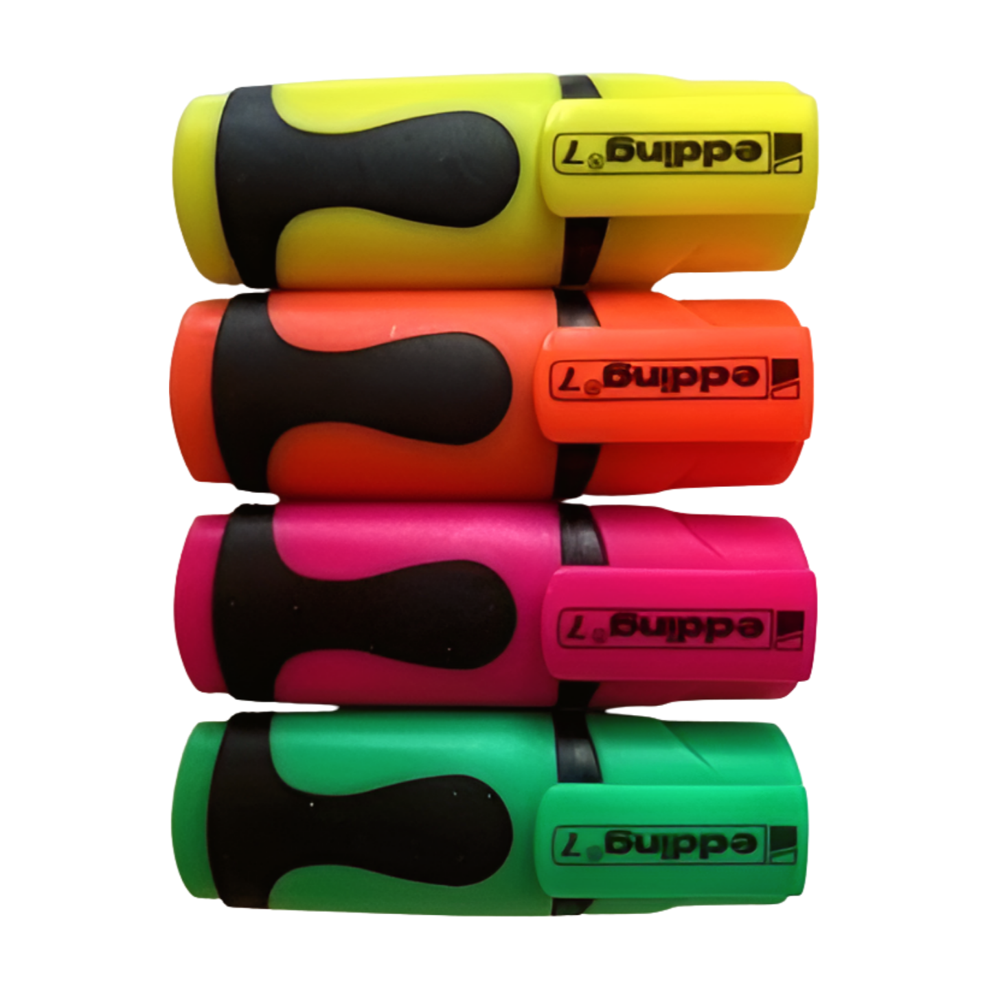 Edding 7 Mini Neon Farben Textmarker - 4 Stück