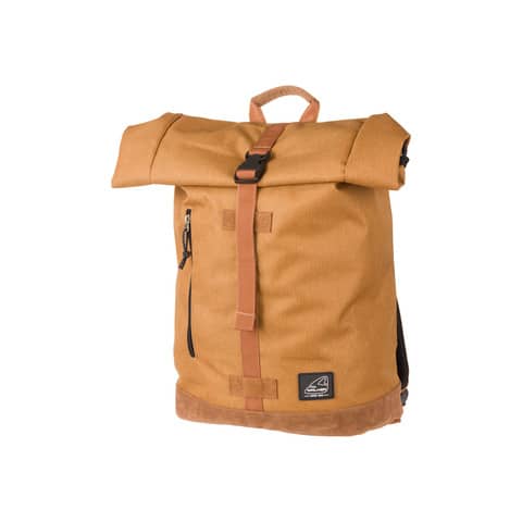 walker - Rucksack Roll-Up Eco Concept - mustard melange
