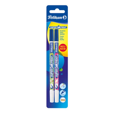 Pelikan® - Tintenlöschstift Super-Pirat 850 - fein, 2er Pack Blister