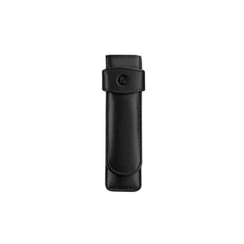 Pelikan® - Schreibgeräte-Etui TG21, 35 x 20 x 130 mm, Rindnappa-Leder, schwarz