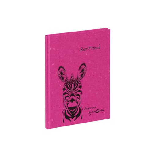 Pagna® - Freundebuch Save me - Zebra, 60 Seiten