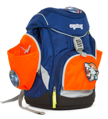 ergobag - Zip Set mit Seitentaschen - Orange 
