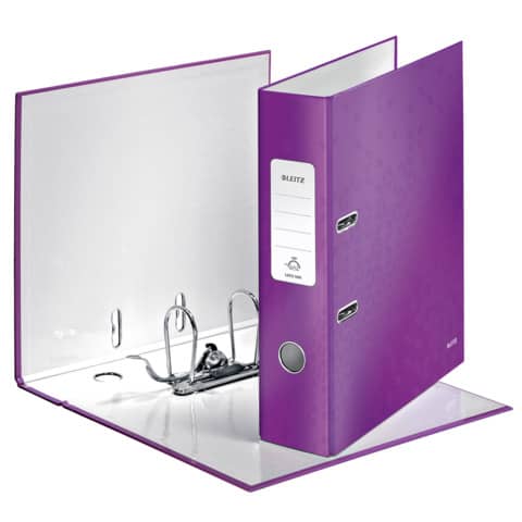 Leitz - 1005 Ordner WOW A4 - 80 mm, violett