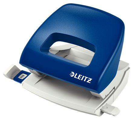 Leitz - New NeXXt Kleiner Bürolocher, 16 Blatt, Blau