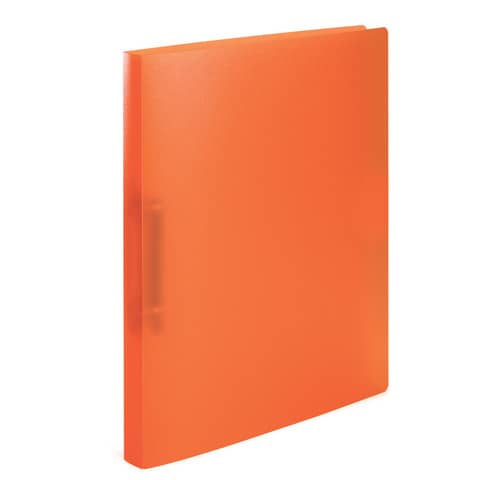 Herma - Schulordner - A4, 2-D-Ring Ø25 mm, transluzent orange