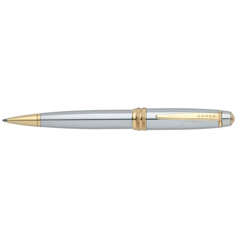 CROSS - Kugelschreiber Bailey - M, chrom/goldplattiert