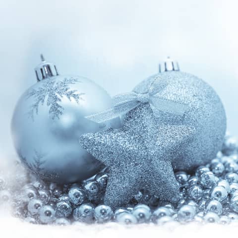 SIGEL - Weihnachts-Umschlag Blue Mystery - DIN lang (110x220 mm), 50 Umschläge