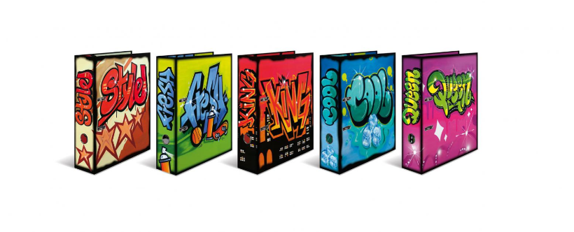 Herma - Ordner - A4 - 70mm - Graffiti