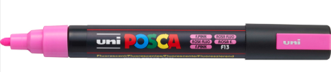 Posca - Acryl-Farbmarker - PC - Neon Pink
