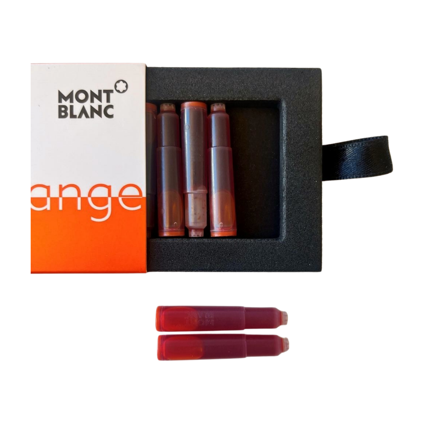 Montblanc - Tintenpatronen - Lucky Orange - 8 Stück
