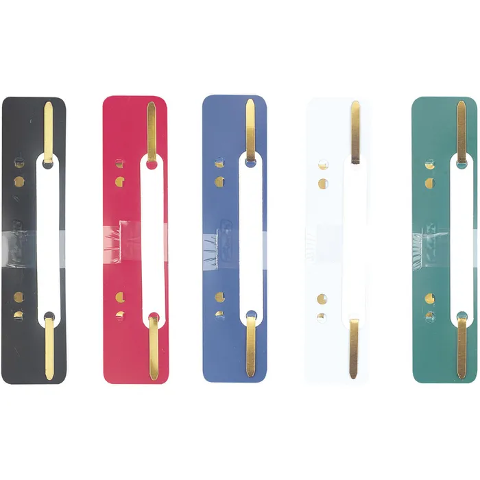 Heftstreifen kurz-Plastik sortiert