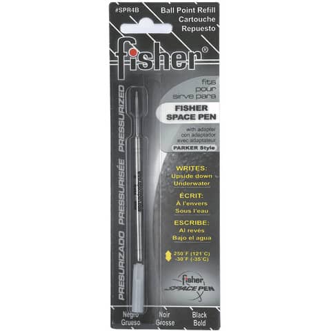 Fisher Space Pen - Gasdruck-Großraumminen B, schwarz