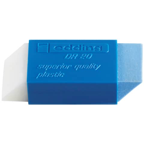 Edding - DR 20 Kunststoffradierer - 52 x 20 x 10 mm, 14 g