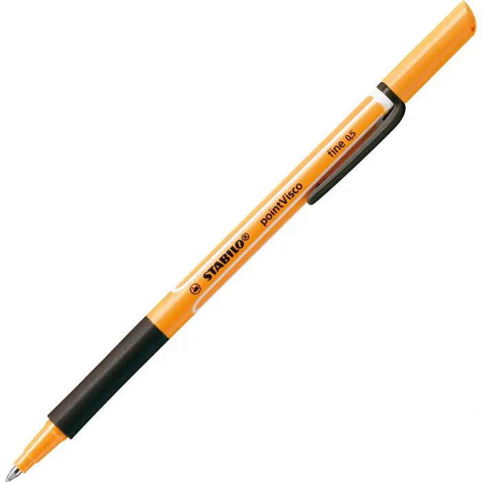 Stabilo - Gelschreiber PointVisco schwarz 0,5mm
