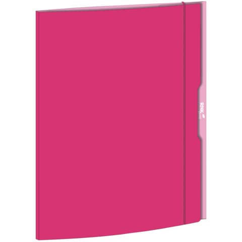 RNK Verlag - Gummizugmappe - A3, pink