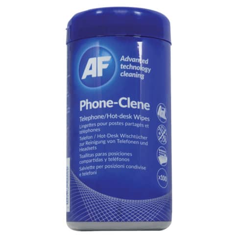 AF - Phone Clene - 100 Reinigungstücher in Spenderbox