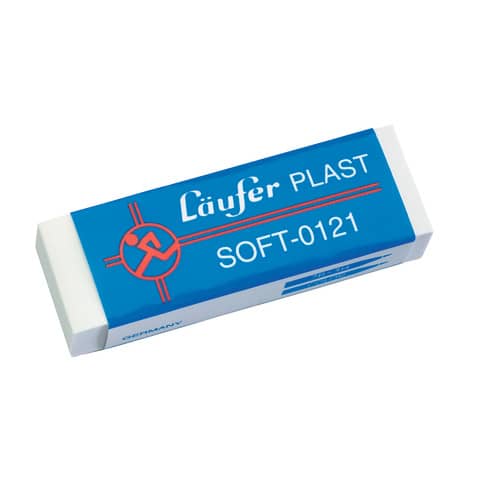 Läufer - Radierer Plast Soft 65x21x12mm