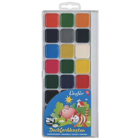 Läufer - Farbkasten - 24 Farben sortiert