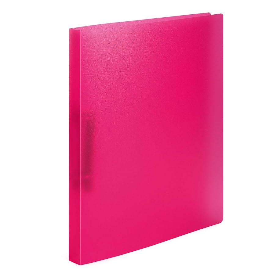 Herma - Ringbuch A4 - PP transluzent - 25mm - pink