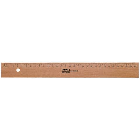 Standardgraph - Holzlineal - 40 cm