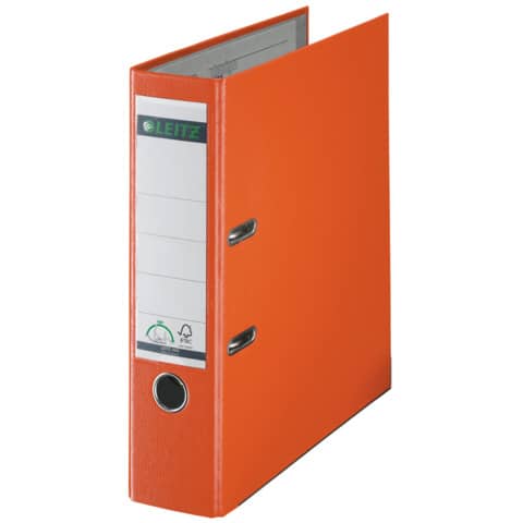 Leitz - 1010 Ordner Plastik - A4, 80 mm, orange