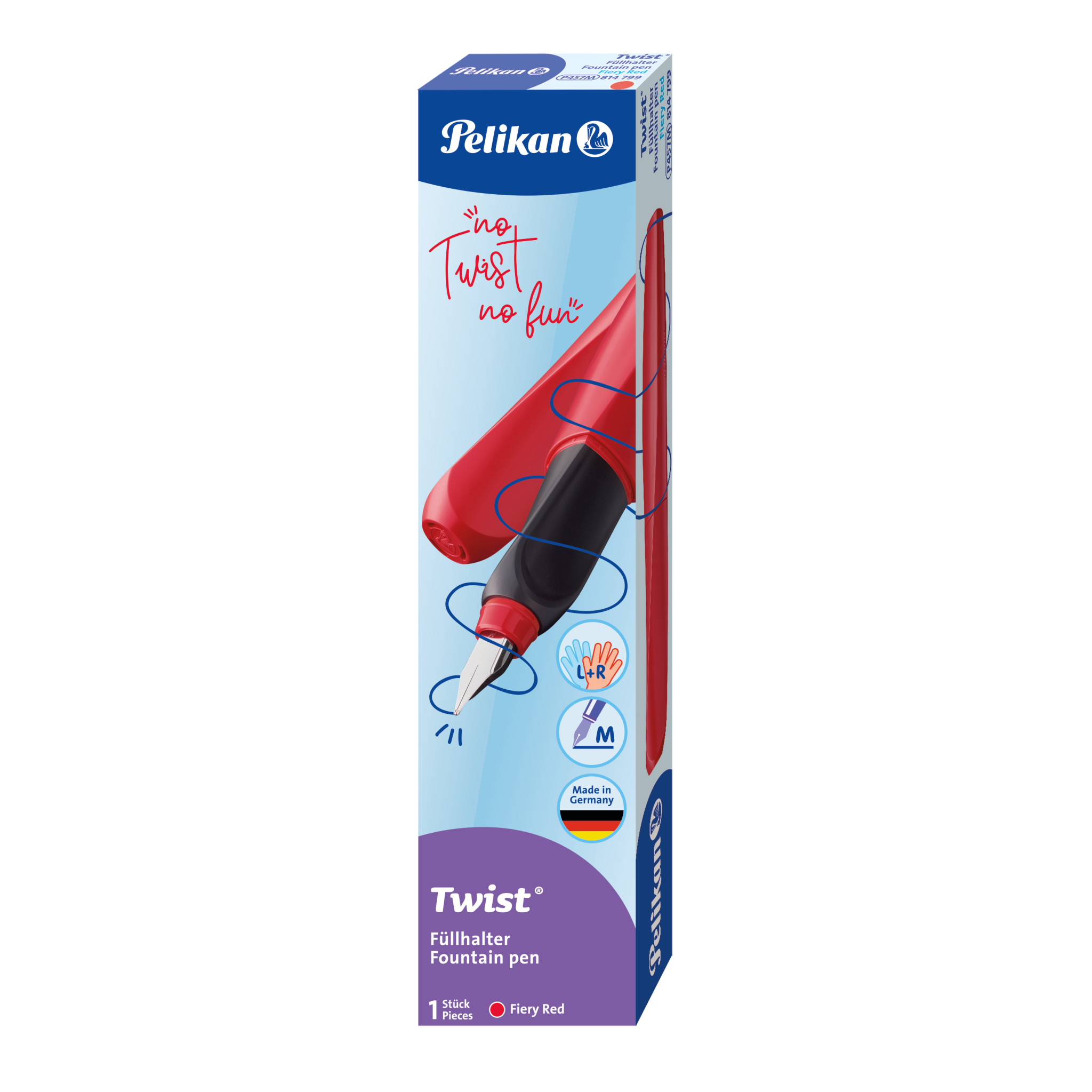 Pelikan - Füller P457 Twist - M-Feder