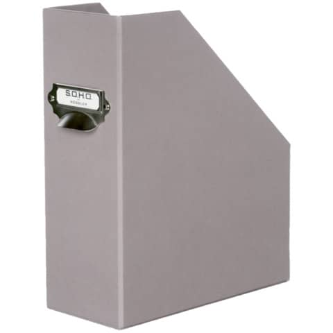 Rössler Papier - Stehsammler SOHO - A4, taupe, mit Griff