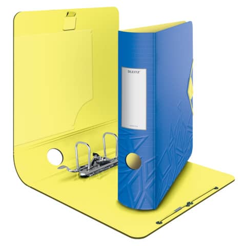 Leitz - 1116 Qualitäts-Ordner Urban Chic - PP, A4, breit, blau