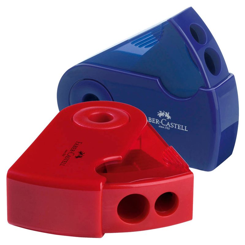 Faber-Castell - Dosenspitzer - rot/blau*