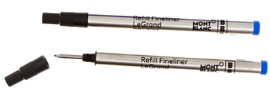 Montblanc - Fineliner-Mine LeGrand Meisterstück - Pacific Blue - Breit - 2 Stück