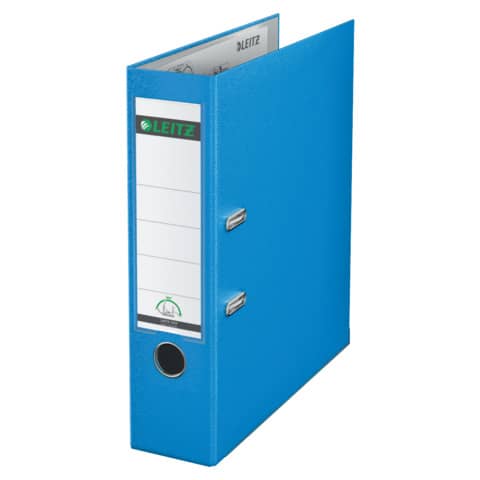 Leitz - 1010 Ordner Plastik - A4, 80 mm, hellblau
