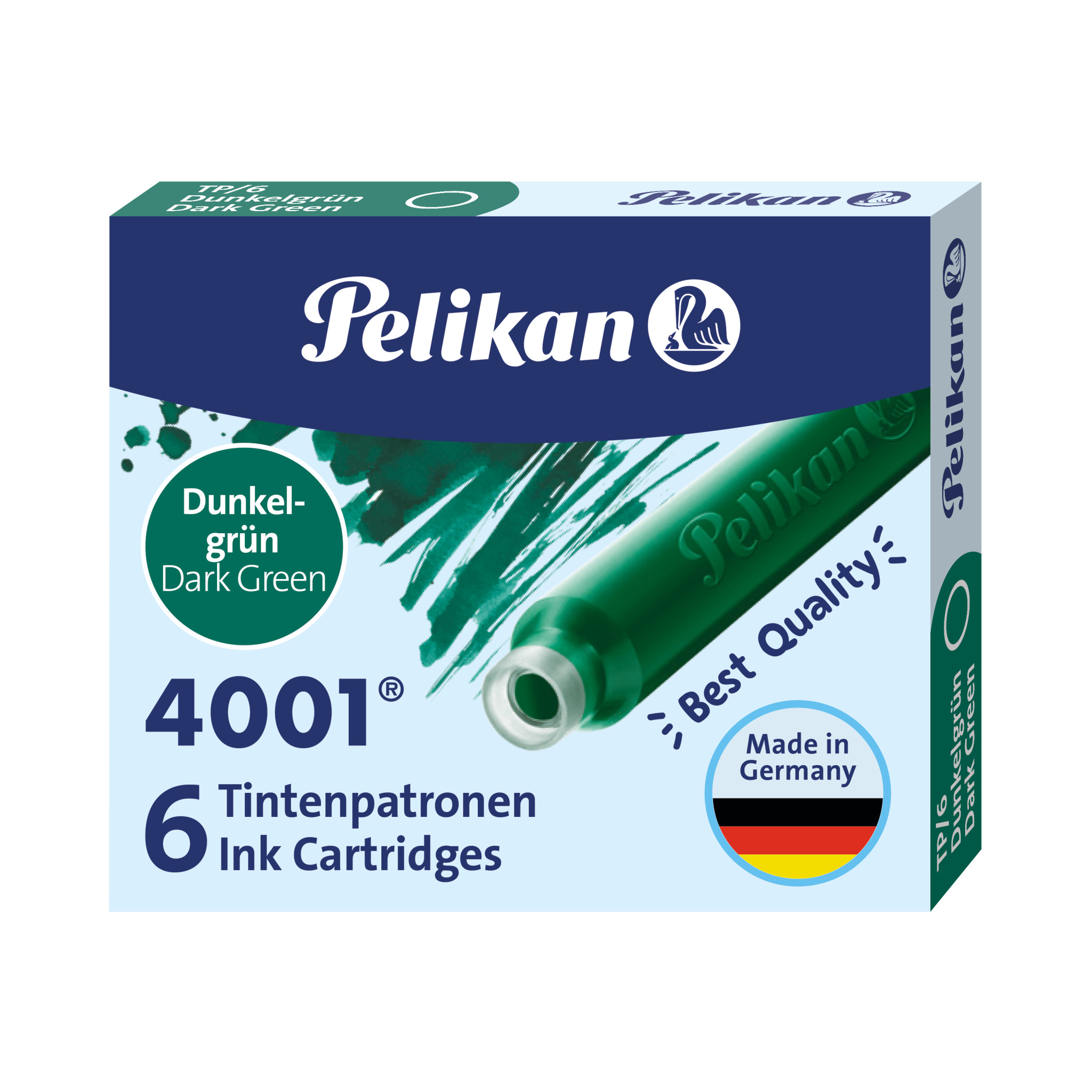 Pelikan - Tintenpatronen 4001 - 6 Stück