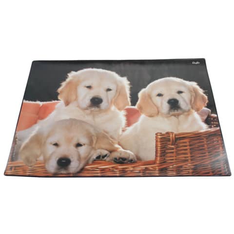 Läufer - Schreibunterlage Motiv Hunde