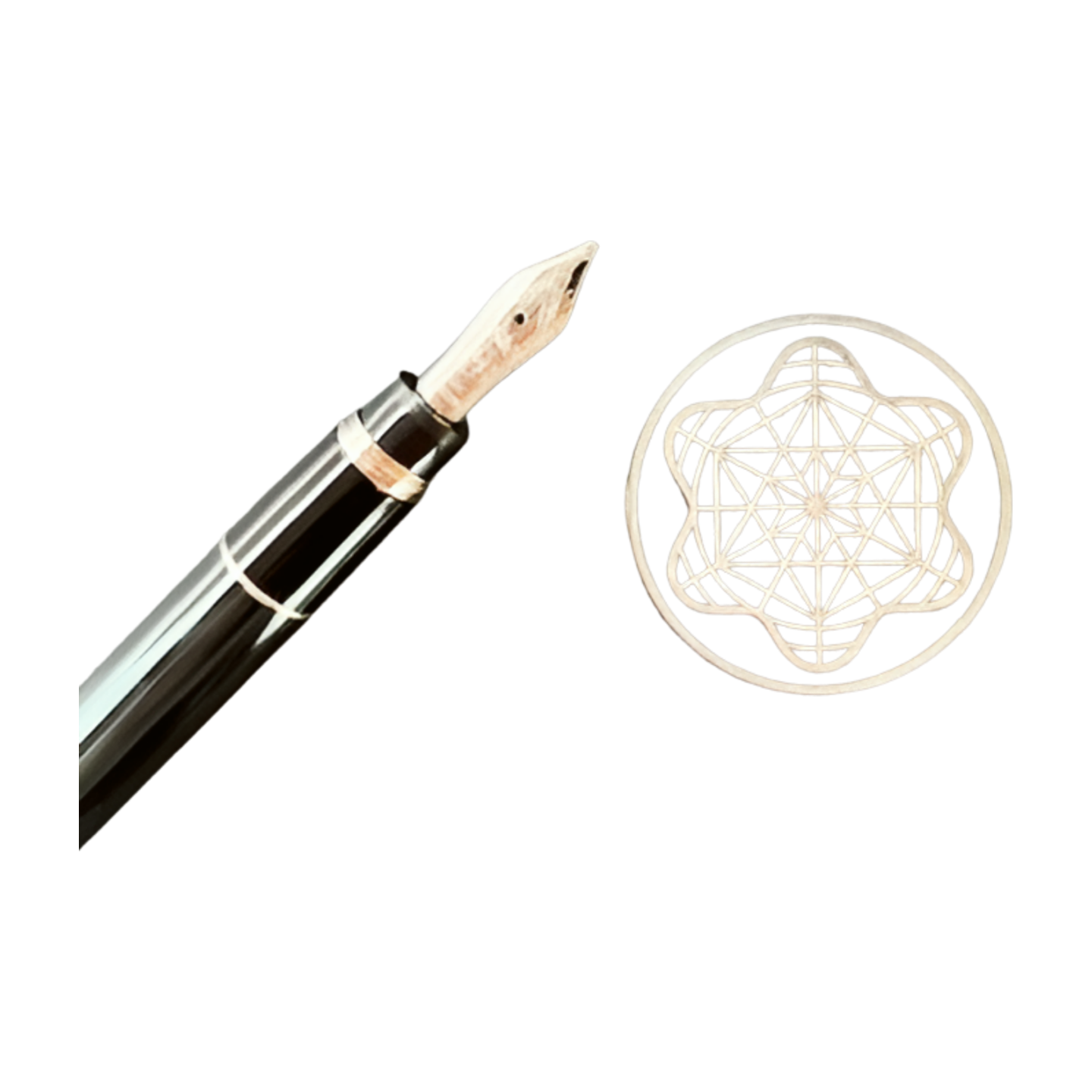 Montblanc Meisterstück - Mozart Diamond No 114 Platin - Füllfederhalter*