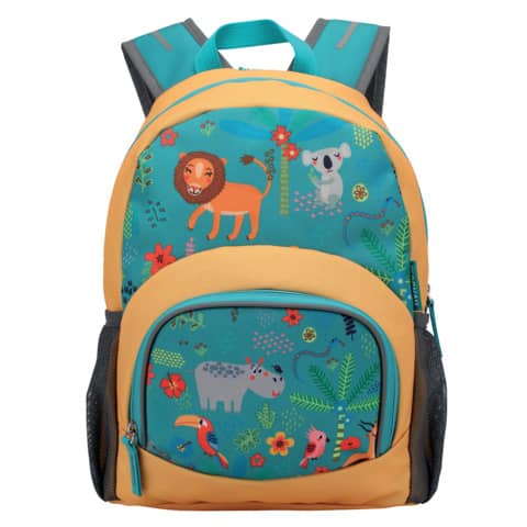 DONAU - Kinderrucksack Zoo - 22 x 32 x 11 cm