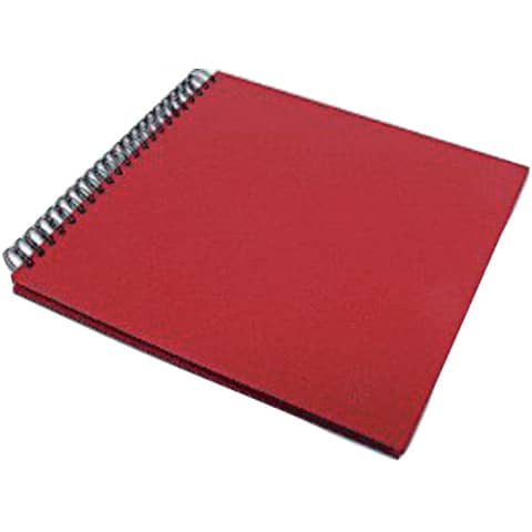 Rössler Papier - Fotospiralbuch SOHO - 29 x 29 cm, 60 Seiten, rot