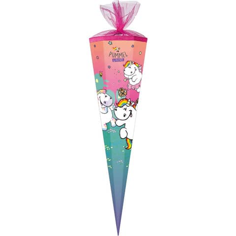 Nestler - Schultüte Pummeleinhorn & Friends - sechseckig, 85 cm
